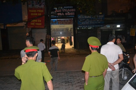 Hiện trường nơi xảy ra vụ việc đặc biệt nghiêm trọng