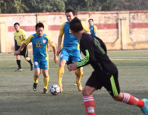 Bằng Kiều đã ghi được 1 bàn thắng trong trận đấu này...