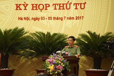 Thiếu tướng Đoàn Duy Khương - Giám đốc Công an Thành phố Hà Nội (ảnh Hanoimoi.com.vn). Thiếu tướng Đoàn Duy Khương - Giám đốc Công an Thành phố Hà Nội (ảnh Hanoimoi.com.vn).