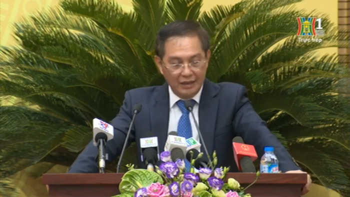 Giám đốc Sở Quy hoạch và Kiến trúc Hà Nội - ông Lê Vinh (ảnh Trinh Phúc). Giám đốc Sở Quy hoạch và Kiến trúc Hà Nội - ông Lê Vinh (ảnh Trinh Phúc).