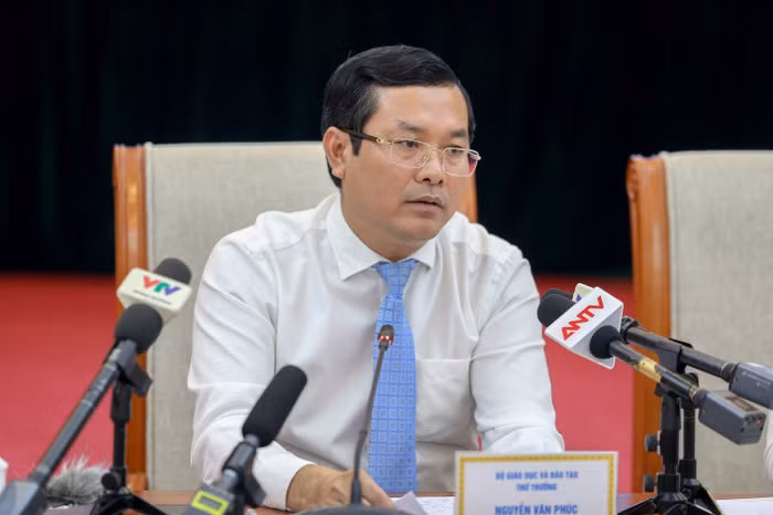 Thứ trưởng Bộ Giáo dục và Đào tạo Nguyễn Văn Phúc (ảnh: Bộ Giáo dục và Đào tạo)