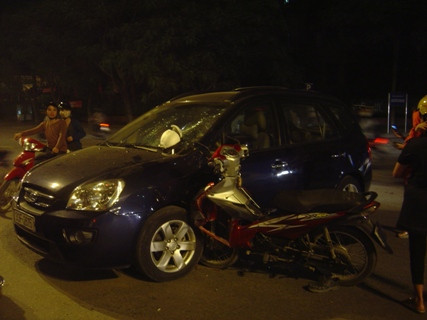 Hiện trường vụ tai nạn Hiện trường vụ tai nạn