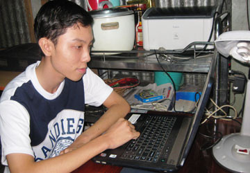 Thành tâm sự: “Khi đã chọn chuyên hóa, em luôn xác định yêu thích môn học này thì phải đi đến tận cùng, khám phá và hiểu tường tận về nó”.