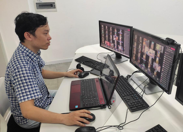 Thầy giáo Bùi Trọng Tùng (ảnh: NTCC)