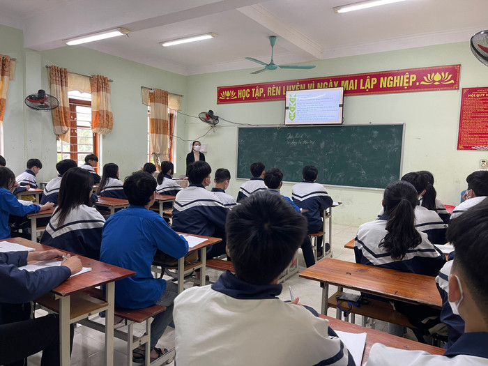 Một tiết học của các học sinh tại Trung tâm Giáo dục nghề nghiệp - Giáo dục thường xuyên huyện Hiệp Hòa. Ảnh: Trung Dũng Một tiết học của các học sinh tại Trung tâm Giáo dục nghề nghiệp - Giáo dục thường xuyên huyện Hiệp Hòa. Ảnh: Trung Dũng