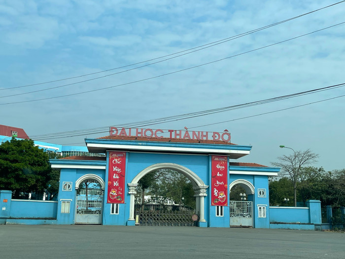 Trường Đại học Thành Đô tại Kim Chung, Hoài Đức, Hà Nội. Ảnh: Trung Dũng