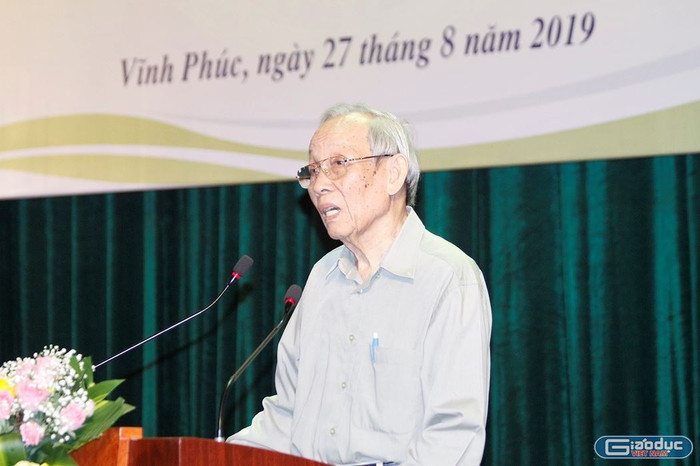 Giáo sư Trần Hồng Quân, Chủ tịch Hiệp hội các trường đại học, cao đẳng Việt Nam (ảnh Trinh Phúc). Giáo sư Trần Hồng Quân, Chủ tịch Hiệp hội các trường đại học, cao đẳng Việt Nam (ảnh Trinh Phúc).