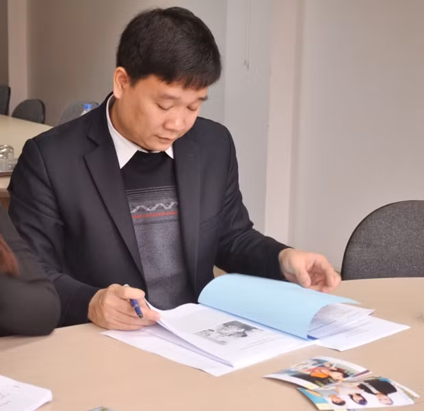 Nhà báo Nguyễn Tiến Bình - Tổng Biên tập Báo Giáo dục Việt Nam: Trưởng ban