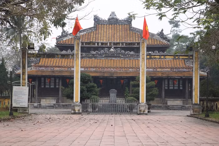 Quốc Tử Giám được xem là trường đại học lớn nhất nước ta thời nhà Nguyễn. Ảnh: AN