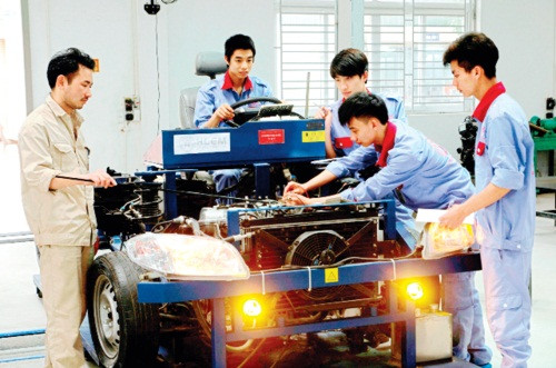 Nhà trường bắt tay doanh nghiệp để nâng cao năng lực thực hành cho sinh viên ảnh 2 Nhà trường bắt tay doanh nghiệp để nâng cao năng lực thực hành cho sinh viên ảnh 2