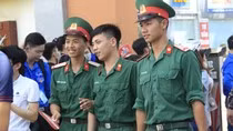 Năm 2018, thí sinh chỉ được đăng ký một nguyện vọng 1 (nguyện vọng cao nhất) vào một trường trong Quân đội ngay từ khi làm hồ sơ sơ tuyển. (Ảnh minh họa: VTV)