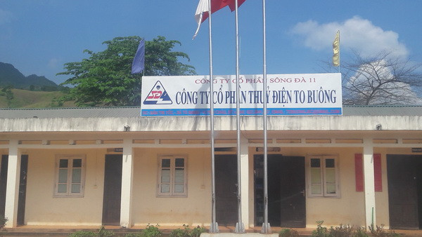 Trụ sở Công ty CP thủy điện To Buông - ảnh Báo Tài nguyên môi trường