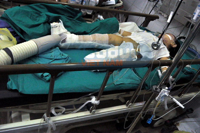 Theo người bác họ này: Căn nhà cháu Vân ở trước đây là căn nhà cấp 4 dột nát. Cuộc sống gia đình cháu gặp nhiều khó khăn mỗi khi có cơn mưa lớn