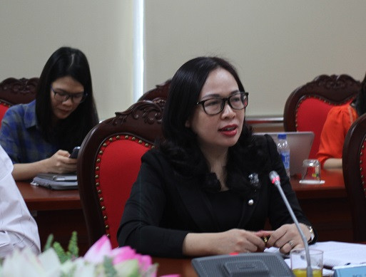Phó giáo sư Nguyễn Thị Nhung, Phó Hiệu trưởng trường Đại học Mở Hà Nội (Ảnh: Thùy Linh) Phó giáo sư Nguyễn Thị Nhung, Phó Hiệu trưởng trường Đại học Mở Hà Nội (Ảnh: Thùy Linh)
