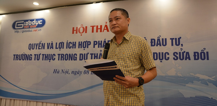 Ông Đào Ngọc Tước, Phó Tổng Biên tập Báo Điện tử Giáo dục Việt Nam (ảnh Tùng Dương). Ông Đào Ngọc Tước, Phó Tổng Biên tập Báo Điện tử Giáo dục Việt Nam (ảnh Tùng Dương).