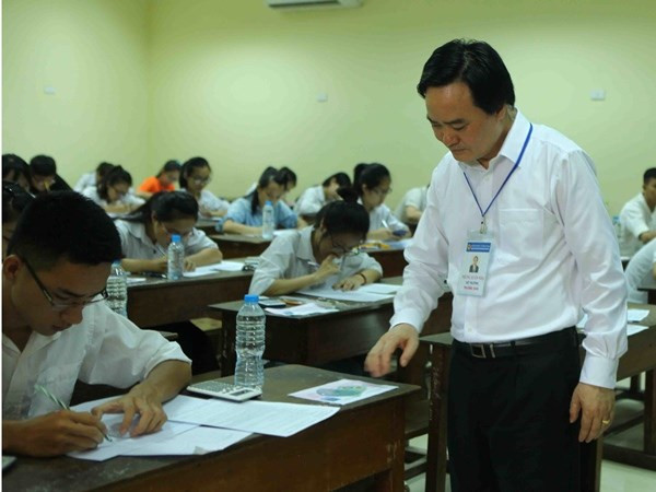 Việc thanh tra, kiểm tra công tác thi năm nay được siết chặt tất cả các khâu (Ảnh minh họa - nguồn TTXVN). Việc thanh tra, kiểm tra công tác thi năm nay được siết chặt tất cả các khâu (Ảnh minh họa - nguồn TTXVN).