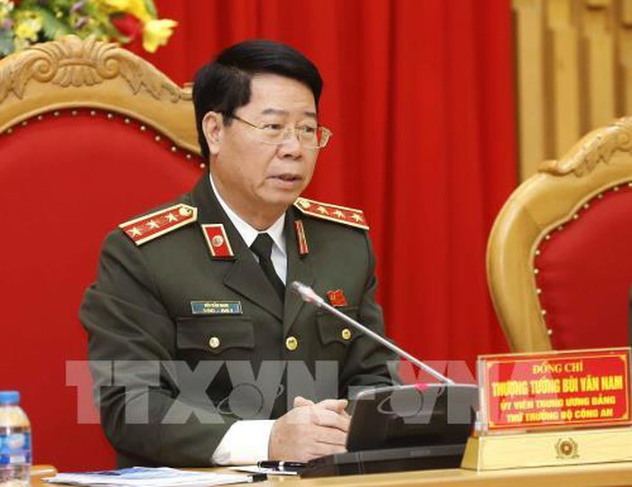 Thứ trưởng Bộ Công an Bùi Văn Nam (ảnh nguồn TTXVN). Thứ trưởng Bộ Công an Bùi Văn Nam (ảnh nguồn TTXVN).