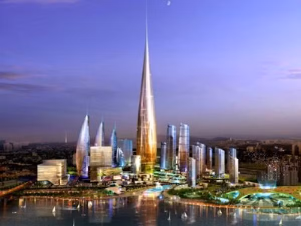 Triple One (Seoul, Hàn Quốc) Chiều cao: 620m Triple One là một tòa nhà văn phòng được đề xuất sẽ bắt đầu xây dựng trong năm nay và hoàn thành vào năm 2016. Ngoài ra, tòa nhà chọc trời này cũng sẽ có các cửa hàng bán lẻ, trung tâm thể dục thẩm mỹ, bãi đậu xe và nhà hàng sang trọng.