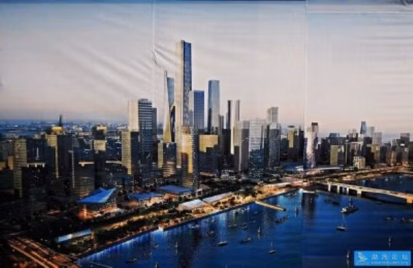 Trung tâm tài chính quốc tế Rose Rock (Thiên Tân, Trung Quốc) Chiều cao: 588m Tòa nhà được dự kiến bắt đầu xây dựng vào năm 2012, chưa đưa ra thời gian hoàn thành dự án. Sau khi hoàn tất, Rose Rock Center được kỳ vọng sẽ là trung tâm tài chính của miền Bắc Trung Quốc.