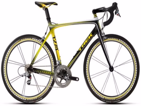 Kaws - Trek Madone Chiếc xe được bán với giá 160.000 USD trong một phiên đấu giá. Nó được thiết kế để chào mừng sự tham gia của tay đua Lance Armstrong ở giải đua Milan – San Remo (2009). Điểm độc đáo nhất ở chiếc xe là hình những chiếc răng được trang trí trên khung và vành của xe.