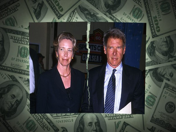 15. Harrison Ford và Melina Mathison – 85 triệu USD Dù đã chung sống 18 năm hạnh phúc và có với nhau hai đứa con nhưng cặp vợ chồng Hollywood này vẫn đâm đơn ly dị ra tòa vào năm 2004. Theo một nguồn tin, cô vợ Melina đã sở hữu một khối tài sản trị giá 85 triệu USD từ người chồng cũ của mình. 15. Harrison Ford và Melina Mathison – 85 triệu USD Dù đã chung sống 18 năm hạnh phúc và có với nhau hai đứa con nhưng cặp vợ chồng Hollywood này vẫn đâm đơn ly dị ra tòa vào năm 2004. Theo một nguồn tin, cô vợ Melina đã sở hữu một khối tài sản trị giá 85 triệu USD từ người chồng cũ của mình.