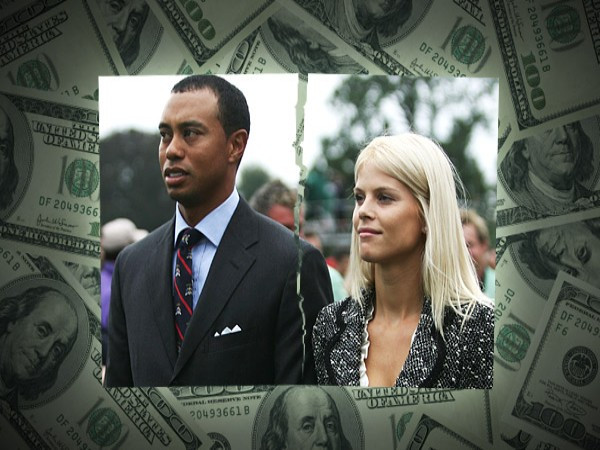 10. Tiger Woods và Elin Nordegren Một trong số hồ sơ ly dị đắt nhất trong thời gian gần đây là cuộc ly hôn của ông vua sân golf huyền thoại Tiger Woods và người mẫu Elin Nordegren. Cặp vợ chồng này chính thức nói lời chia tay vào tháng 8/2010. Số tài sản sau ly hôn vẫn chưa được công bố, tuy nhiên, có nguồn tin cho rằng cô vợ Nordegren đề nghị số tiền từ 100 triệu đến 110 triệu USD. 10. Tiger Woods và Elin Nordegren Một trong số hồ sơ ly dị đắt nhất trong thời gian gần đây là cuộc ly hôn của ông vua sân golf huyền thoại Tiger Woods và người mẫu Elin Nordegren. Cặp vợ chồng này chính thức nói lời chia tay vào tháng 8/2010. Số tài sản sau ly hôn vẫn chưa được công bố, tuy nhiên, có nguồn tin cho rằng cô vợ Nordegren đề nghị số tiền từ 100 triệu đến 110 triệu USD.