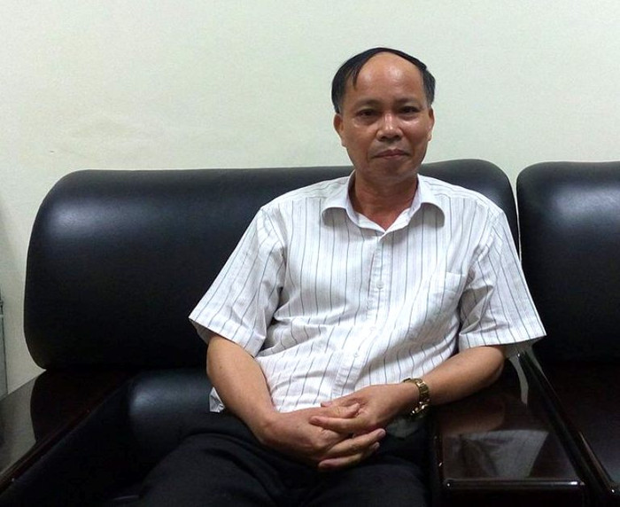 Ông Nguyễn Viết Cẩn, Trưởng phòng Kế hoạch tài chính Sở Giáo dục và Đào tạo Hà Nội (ảnh Trinh Phúc). Ông Nguyễn Viết Cẩn, Trưởng phòng Kế hoạch tài chính Sở Giáo dục và Đào tạo Hà Nội (ảnh Trinh Phúc).