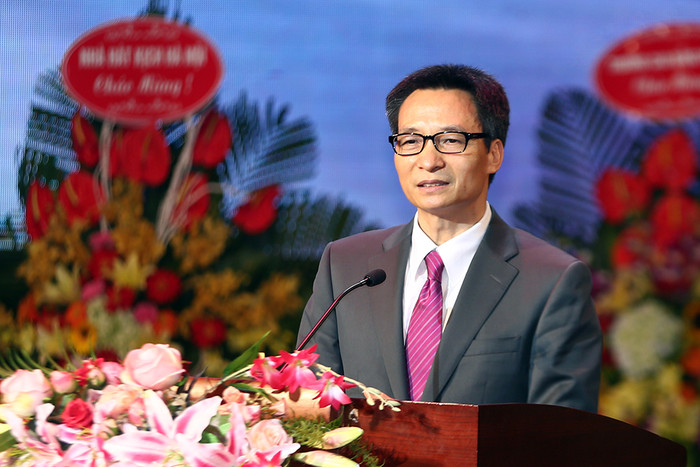 Phó Thủ tướng Vũ Đức Đam nhấn mạnh các trường nghệ thuật phải đổi mới mạnh mẽ cơ chế quản lý, quản trị. Ảnh: VGP/Đình Nam. Phó Thủ tướng Vũ Đức Đam nhấn mạnh các trường nghệ thuật phải đổi mới mạnh mẽ cơ chế quản lý, quản trị. Ảnh: VGP/Đình Nam.