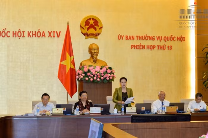 Thường vụ Quốc hội họp phiến thứ 14 dự kiến vào ngày 11 đến 20 tháng 9 (ảnh quochoi.vn).
