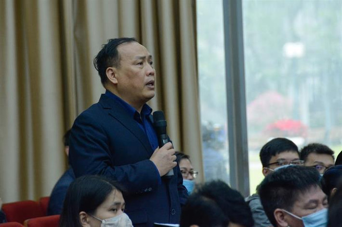 Giáo sư Nguyễn Đình Đức - Trưởng Ban Đào tạo, Đại học Quốc gia Hà Nội (ảnh: Bộ Giáo dục và Đào tạo) Giáo sư Nguyễn Đình Đức - Trưởng Ban Đào tạo, Đại học Quốc gia Hà Nội (ảnh: Bộ Giáo dục và Đào tạo)