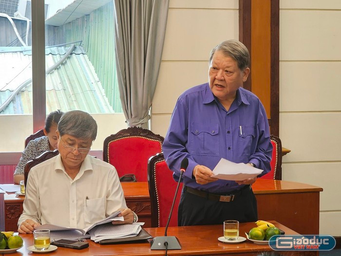 Thầy Trần Anh Tuấn - chuyên gia dự báo nhân lực, Phó chủ tịch Hội Giáo dục nghề nghiệp Thành phố Hồ Chí Minh. Ảnh: VD. gdvn-duanlngc-3369.jpg