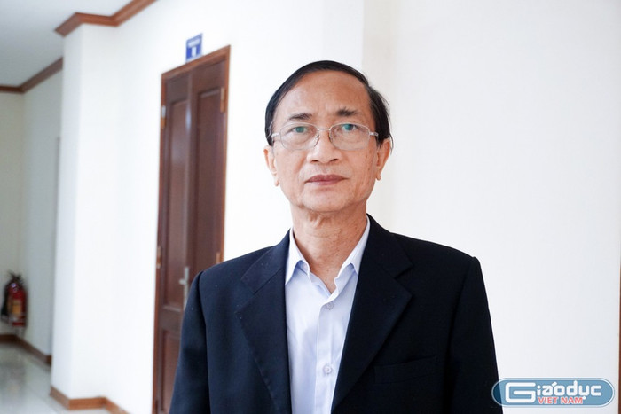 Tiến sĩ Hoàng Ngọc Vinh - nguyên Vụ trưởng Vụ Giáo dục chuyên nghiệp (Bộ Giáo dục và Đào tạo). Ảnh: PM. gdvn-ts-vinh-4319.jpg