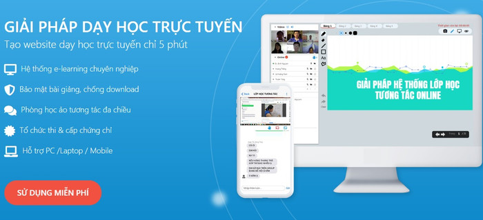 Hiện nay bên Edubit đang tiến hành hỗ trợ miễn phí các nhà trường về việc hướng dẫn dạy học trực tuyến (ảnh T.P). Hiện nay bên Edubit đang tiến hành hỗ trợ miễn phí các nhà trường về việc hướng dẫn dạy học trực tuyến (ảnh T.P).