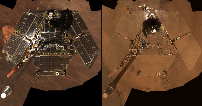 Khoảng thời gian 8 năm trên Sao Hoả khiến bụi bặm phủ đầy trên các tấm pin mặt trời – 23
