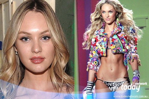 Gương mặt dài của Candice Swanpoel lại trở thành điểm trừ của cô ở ngoài đời Gương mặt dài của Candice Swanpoel lại trở thành điểm trừ của cô ở ngoài đời