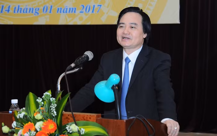 Bộ trưởng Phùng Xuân Nhạ phát biểu tại hội nghị