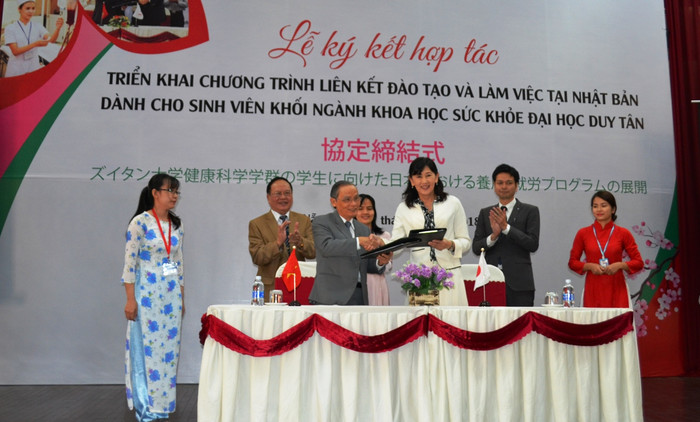 Sinh viên ngành Khoa học sức khỏe của Đại học Duy Tân có nhiều cơ hội học tập và làm việc tại Nhật Bản. Ảnh: AN Sinh viên ngành Khoa học sức khỏe của Đại học Duy Tân có nhiều cơ hội học tập và làm việc tại Nhật Bản. Ảnh: AN