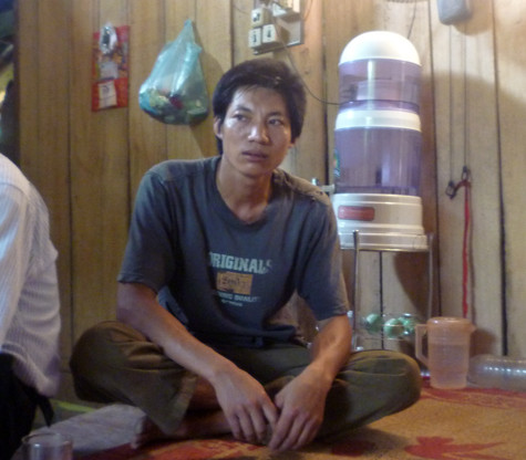 Anh Nguyễn Đình Hùng, bố đẻ và là người bỏ lại bé Hạnh tại chùa Bồ Đề