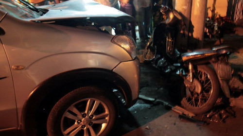 Hiện trường vụ tai nạn Hiện trường vụ tai nạn