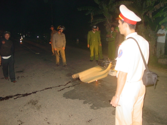 Hiện trường vụ tai nạn Hiện trường vụ tai nạn