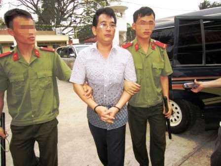 Trương Ngọc Dũng thời điểm bị bắt Trương Ngọc Dũng thời điểm bị bắt