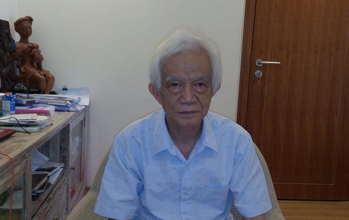 Phó Giáo sư Đặng Quốc Bảo nhận định, tư tưởng giáo dục của Chủ tịch Hồ Chí Minh đã đi trước thời đại, khi mà ngay từ năm 1949 người đã nói: “Học để làm việc, làm người”. ảnh: Trinh Phúc. Phó Giáo sư Đặng Quốc Bảo nhận định, tư tưởng giáo dục của Chủ tịch Hồ Chí Minh đã đi trước thời đại, khi mà ngay từ năm 1949 người đã nói: “Học để làm việc, làm người”. ảnh: Trinh Phúc.