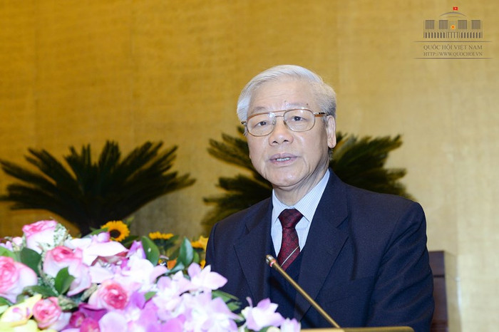 Tổng Bí thư Nguyễn Phú Trọng (ảnh quochoi.vn). Tổng Bí thư Nguyễn Phú Trọng (ảnh quochoi.vn).