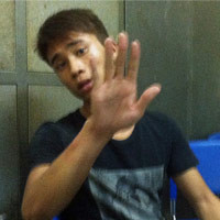 Phạm Ngọc Linh tại cơ quan công an