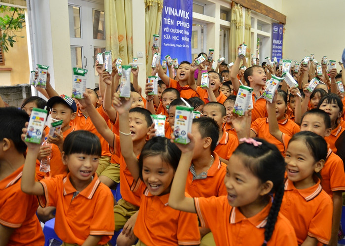 Niềm vui uống sữa. Niềm vui uống sữa.