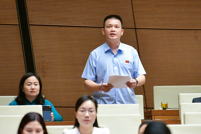 Đại biểu Hoàng Ngọc Định (đoàn Đại biểu Quốc hội tỉnh Hà Giang). Ảnh: quochoi.vn. Ngọc ĐỊnh.jpg