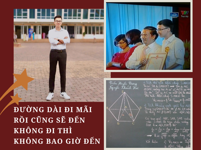 Thầy giáo trẻ Nguyễn Khánh Hòa, giáo viên môn Toán, Trường Trung học phổ thông chuyên Nguyễn Tất Thành, tỉnh Yên Bái.