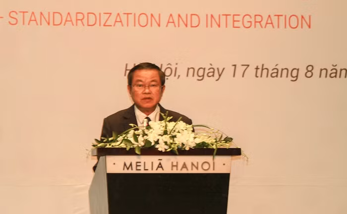 Đại tướng Đỗ Bá Tỵ - Phó Chủ tịch Quốc hội khẳng định, giáo dục đại học là nơi chịu trách nhiệm cuối cùng của hệ thống giáo dục để đưa sản phẩm giáo dục ra xã hội, là cấp học có vai trò quyết định trong việc xây dựng và phát triển lực lượng lao động chất lượng cao cho công cuộc đổi mới và hội nhập quốc tế của đất nước. (Ảnh: Trinh Phúc) Đại tướng Đỗ Bá Tỵ - Phó Chủ tịch Quốc hội khẳng định, giáo dục đại học là nơi chịu trách nhiệm cuối cùng của hệ thống giáo dục để đưa sản phẩm giáo dục ra xã hội, là cấp học có vai trò quyết định trong việc xây dựng và phát triển lực lượng lao động chất lượng cao cho công cuộc đổi mới và hội nhập quốc tế của đất nước. (Ảnh: Trinh Phúc)