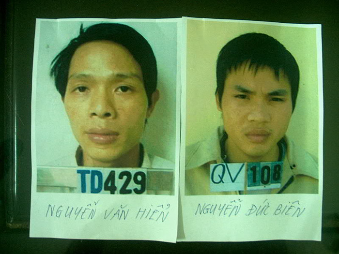 Chân dung hai "cẩu tặc" bị truy nã. Chân dung hai "cẩu tặc" bị truy nã.