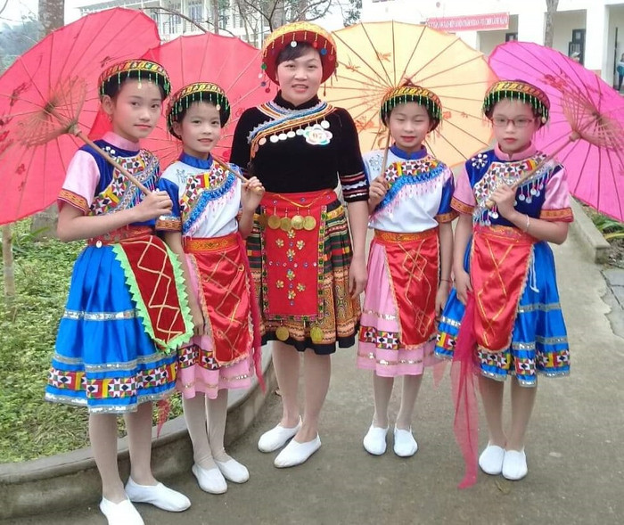 Cô Minh đang công tác tại Trường Tiểu học và Trung học cơ sở Văn Minh - một ngôi trường thuộc xã đặc biệt khó khăn của huyện Na Rì, tỉnh Bắc Kạn (Ảnh nhân vật cung cấp)